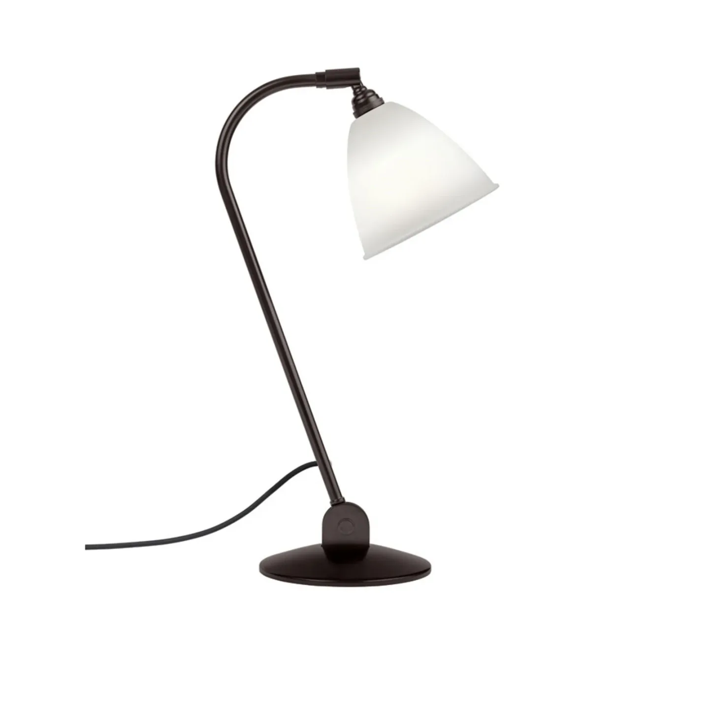 Bestlite BL2 bordlampe, porcelæn/sort, Ø 16 cm - GUBI - Stue - Metal