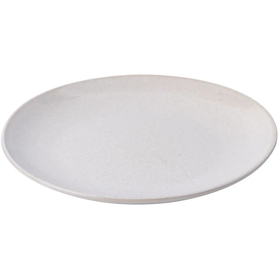 Teller flach Lorraine creme Stoneware D 19.3 cm