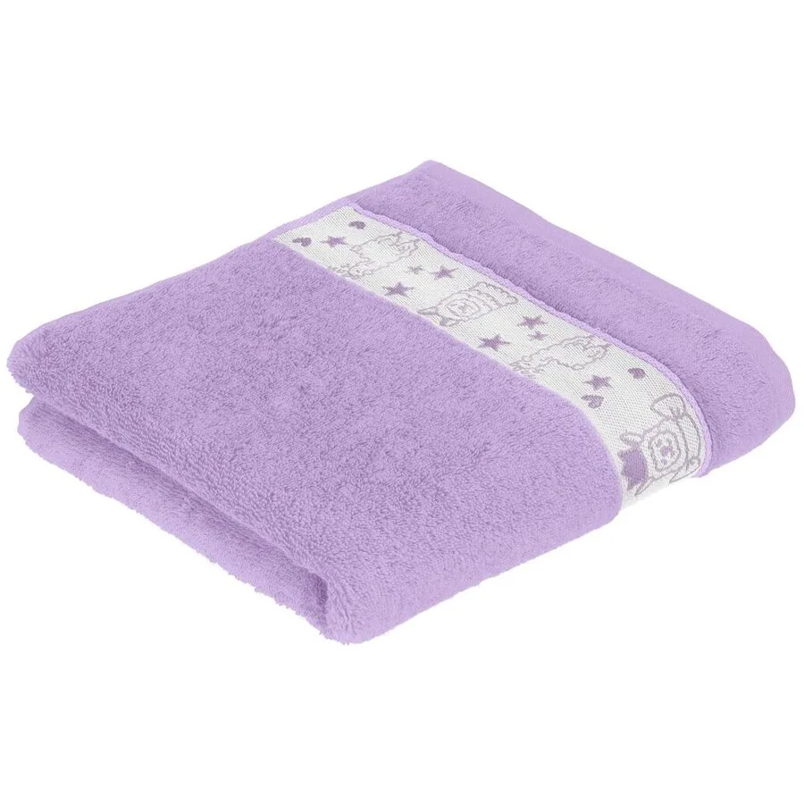 Vossen Handtuch Lama Queen violett Baumwolle