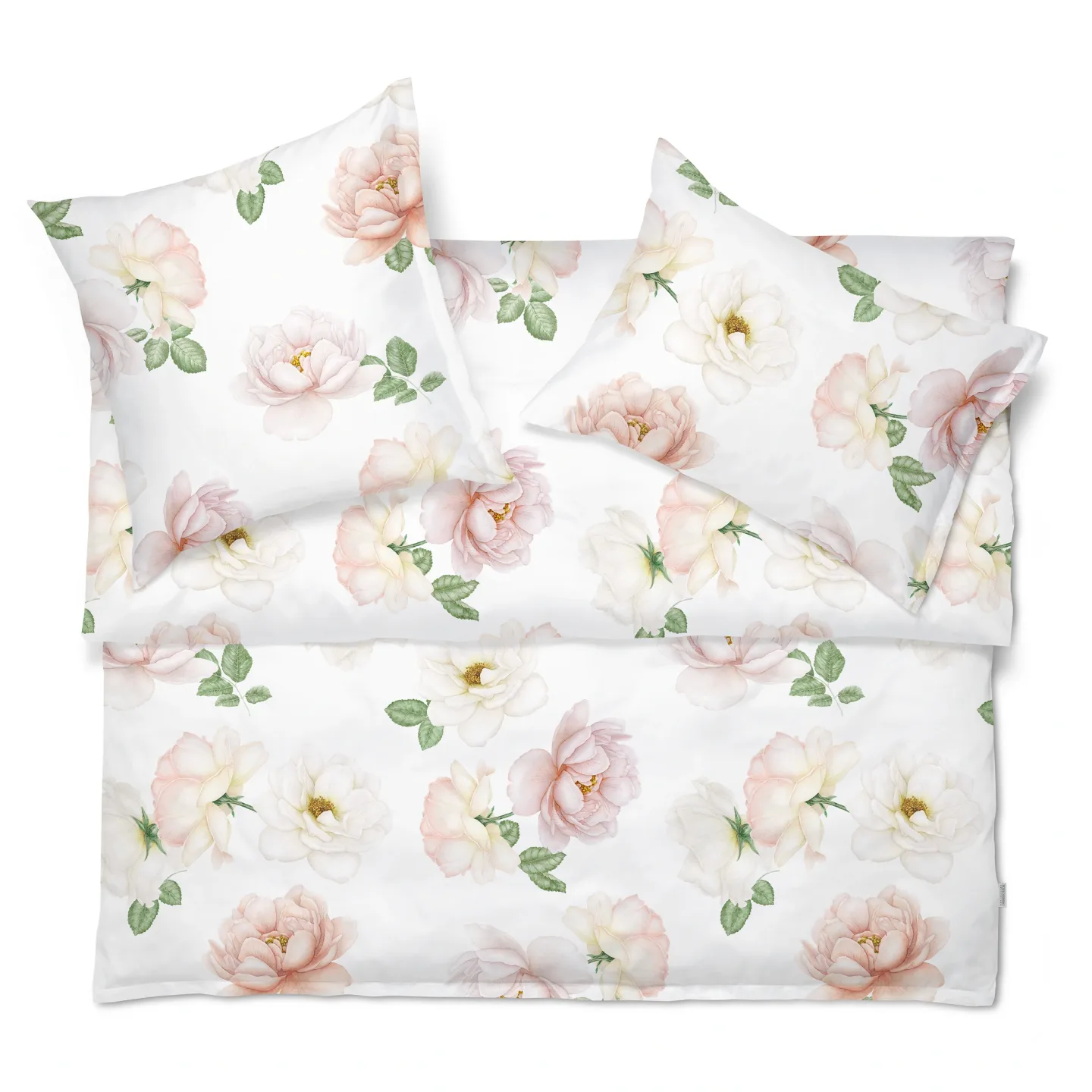 Schlossberg Bettwäsche Rose-Noblesse, Blanc | Schubiger Möbel