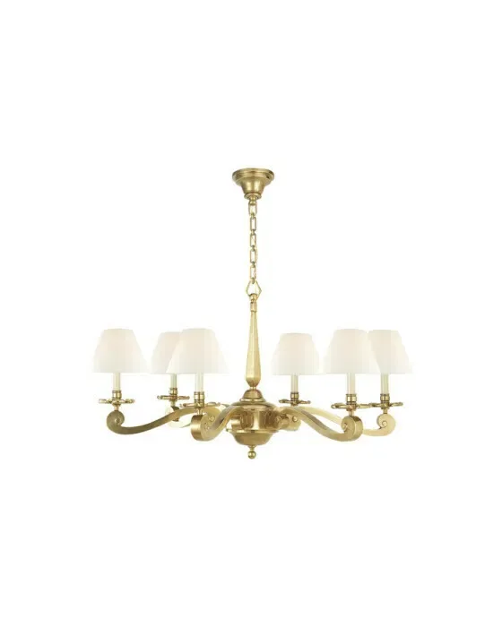 Myrna Chandelier Brass