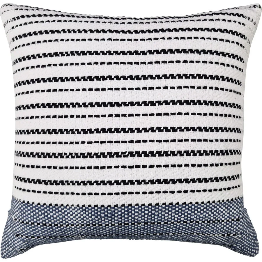 Zierkissen Desert Attitude Schwarz/Weiss Baumwolle 45 cm 45 cm