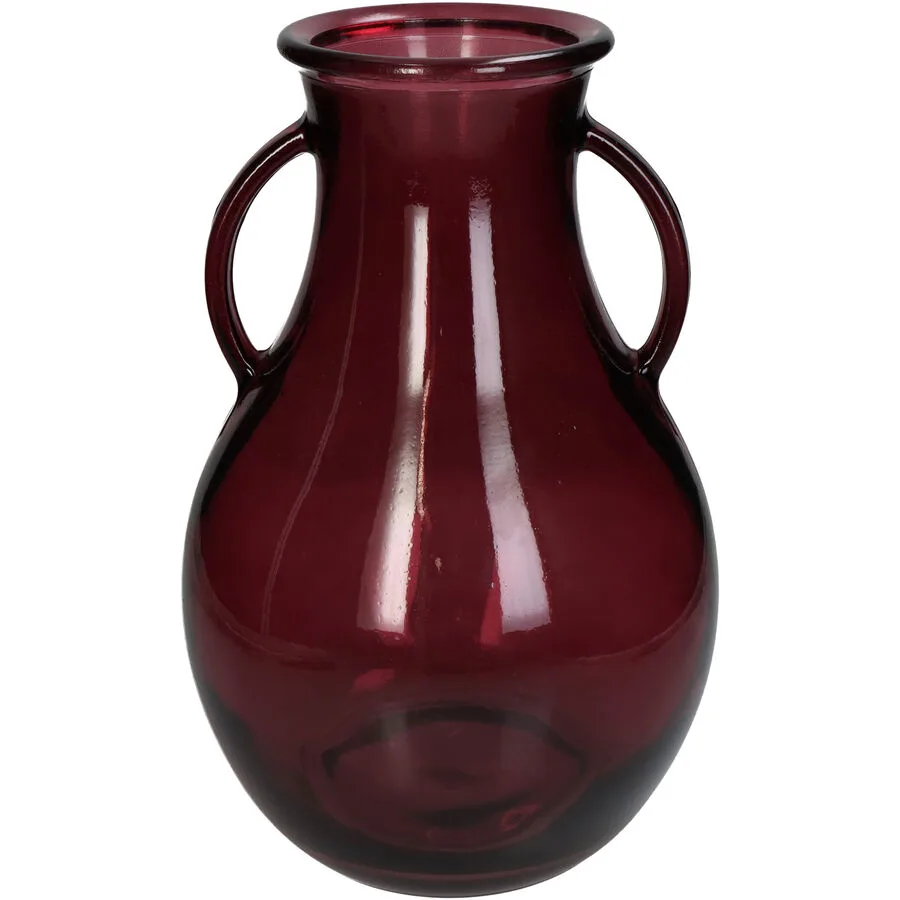 Vase Myko Rosa Glas 32 cm