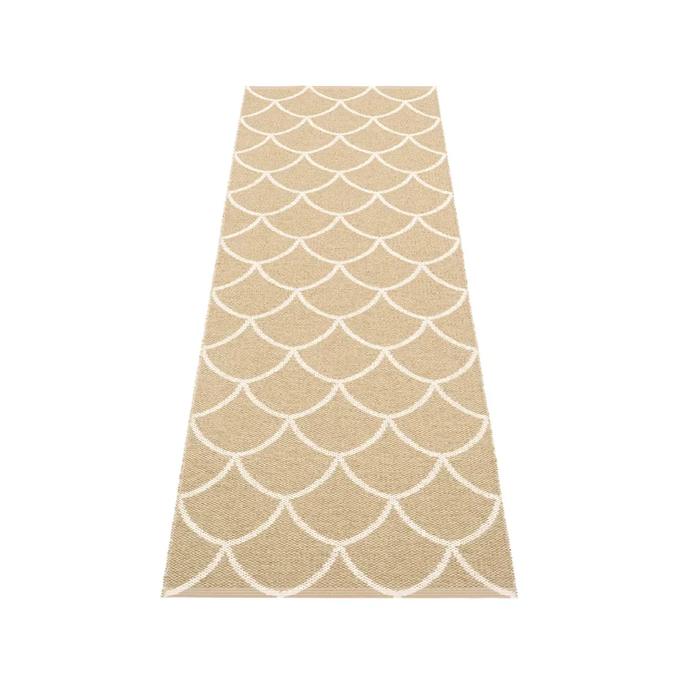 Pappelina Kotte gångmatta sand/vanilla, 70x375 cm