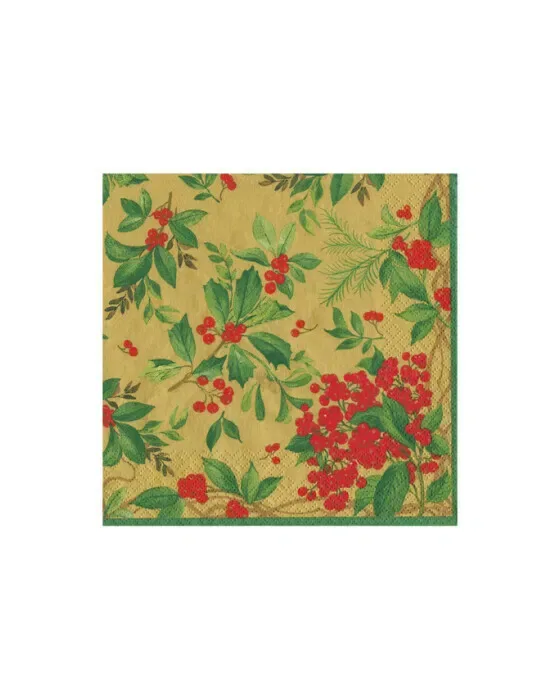Holly Chintz juleservietter 20-pak