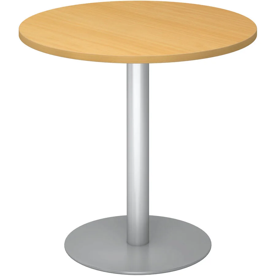 Besprechungstisch Office Buche Dekor Holzwerkstoff B 80 T 80 cm
