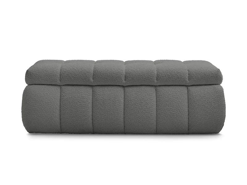 Bettende BOBOCHIC MONT-BLANC Boucle-Stoff dunkelgrau