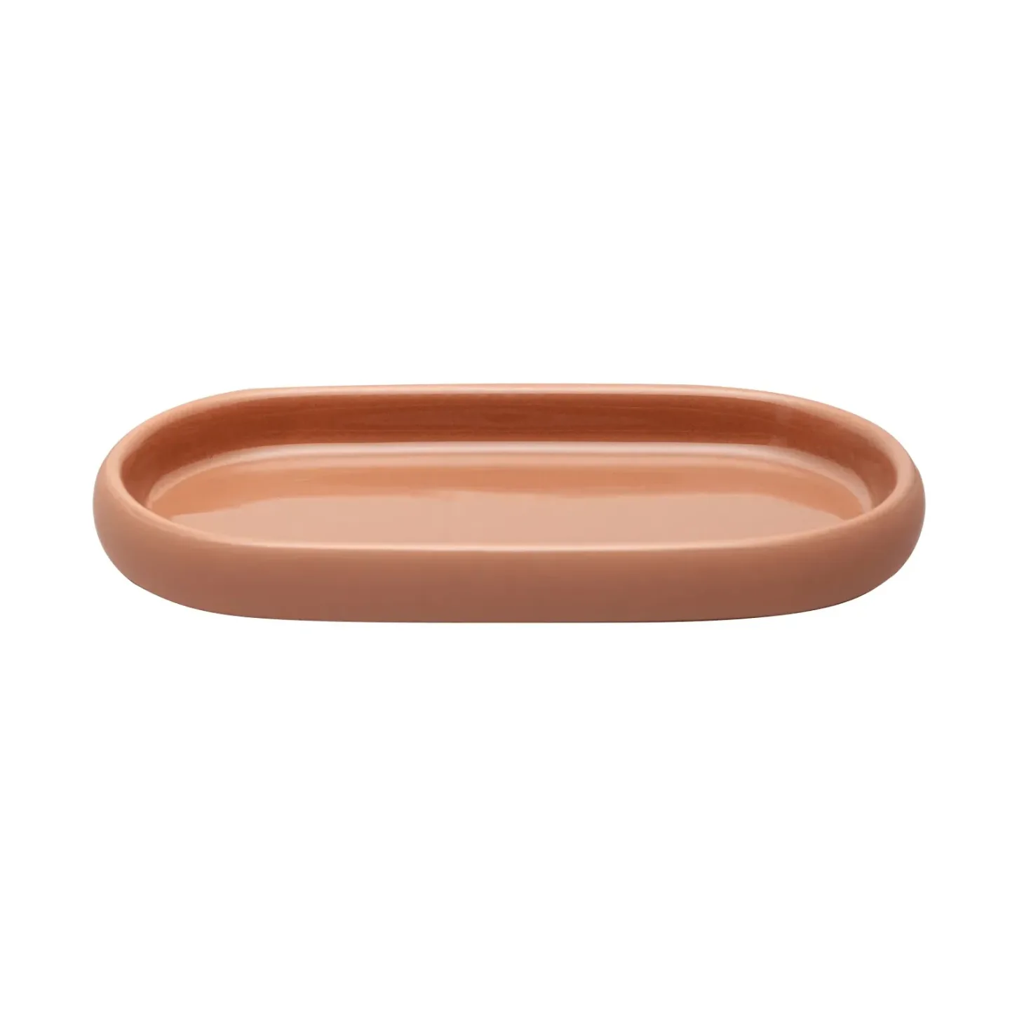 blomus Sono Tablett 10x19 cm Amber Brown
