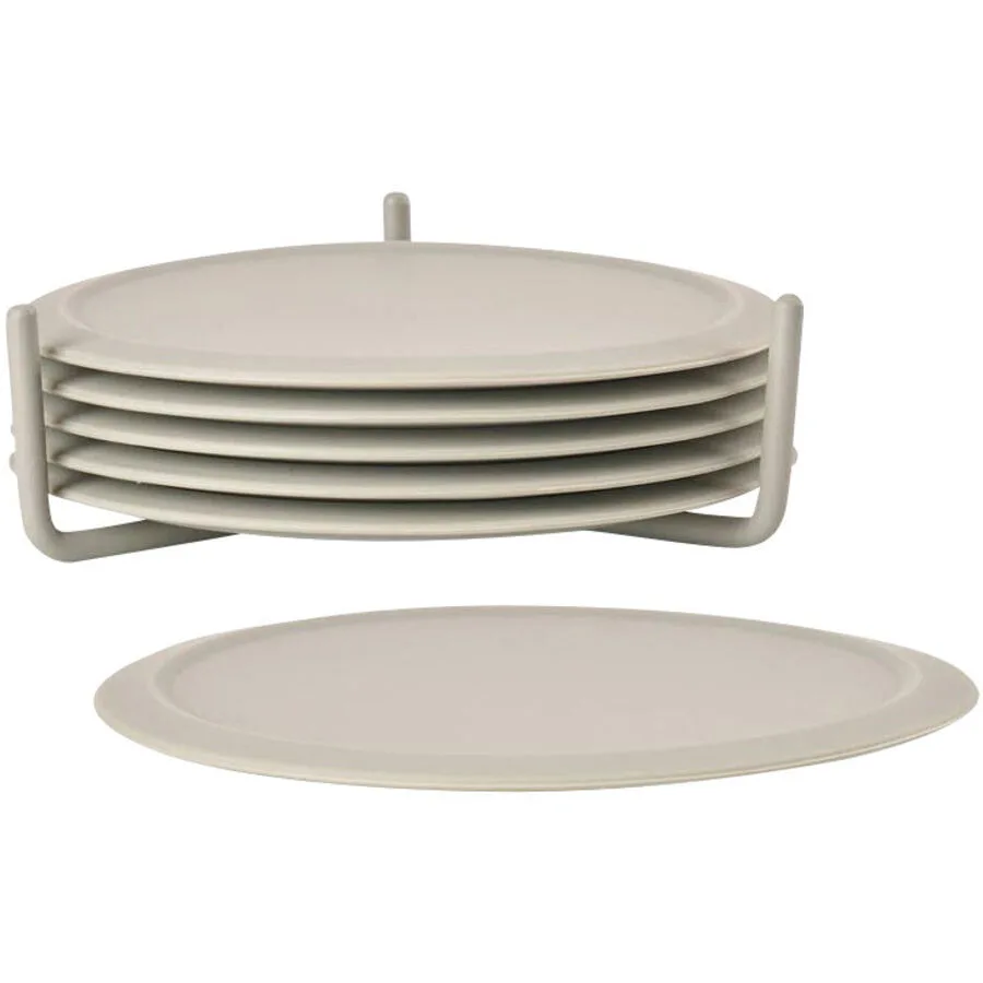 Untersetzer Zone Beige Silikon 10 cm - Farbe: sand