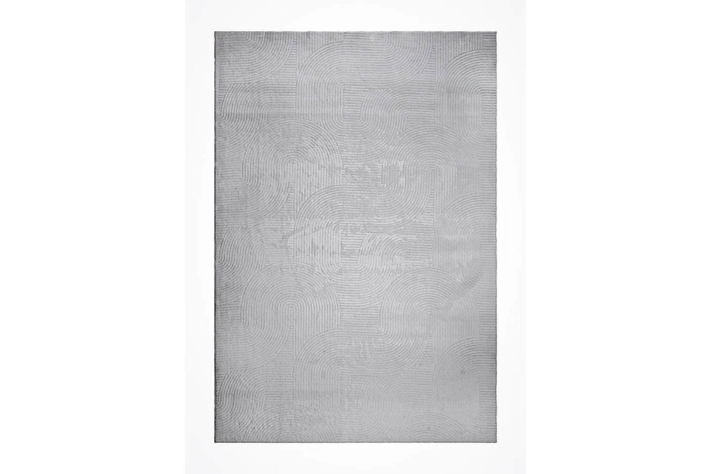 Momita Friezematta 160x230 cm Rektangulär - Grå