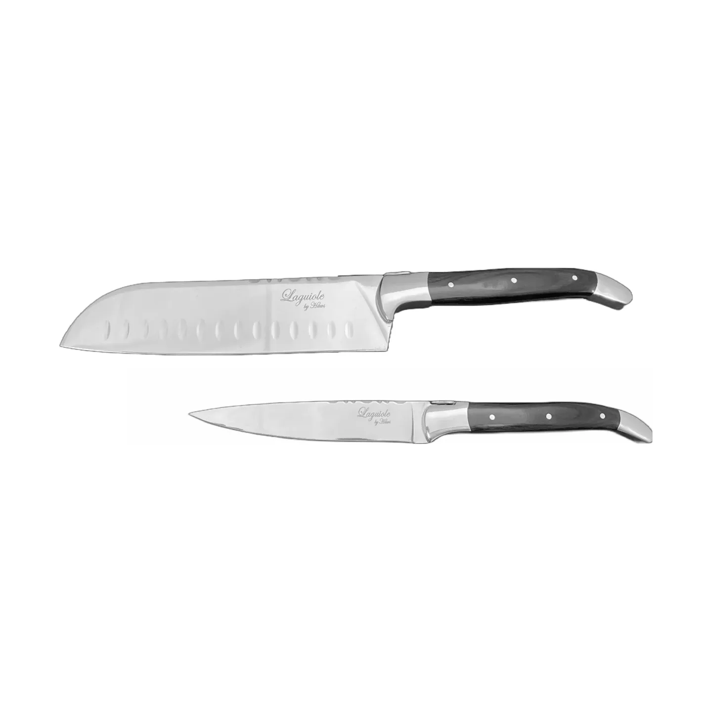 Hâws Laguiole By Hâws Kochmesserset 2-teilig Black Wood