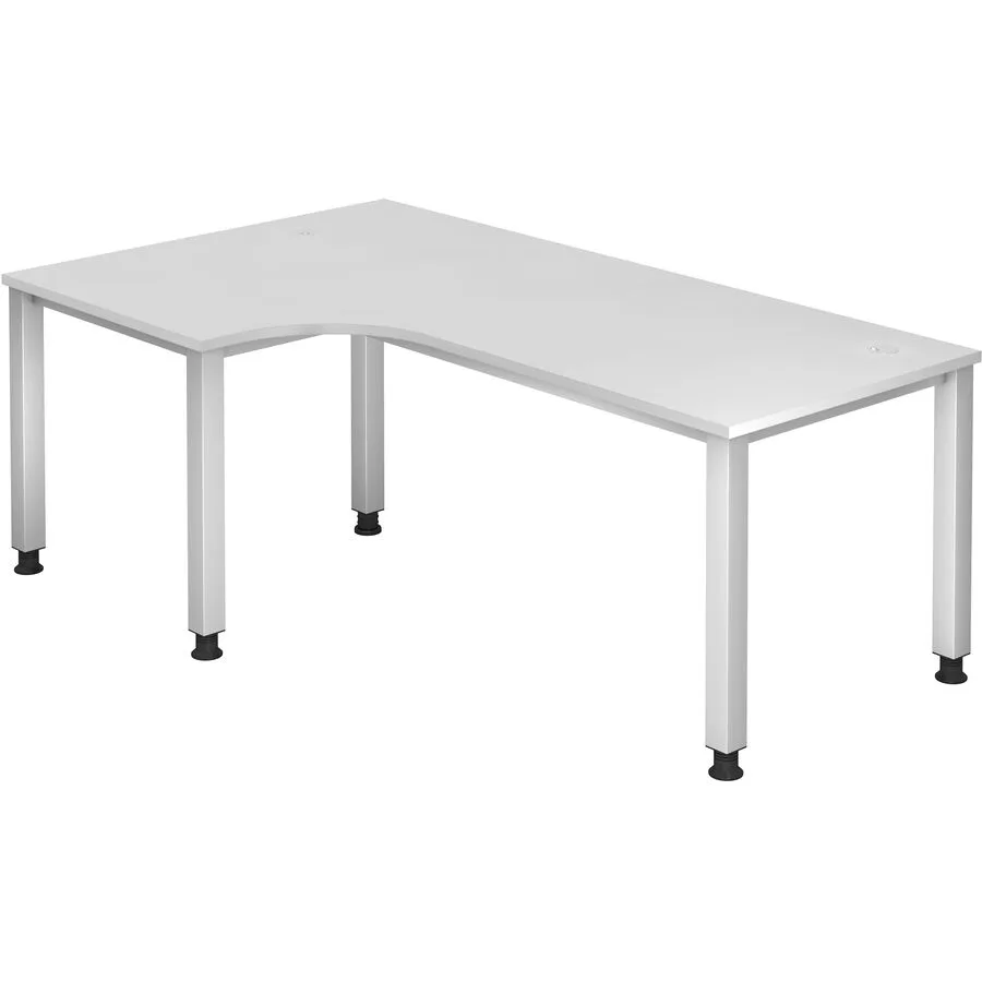 Schreibtisch Office weiss Holzwerkstoff B 200 T 120 cm