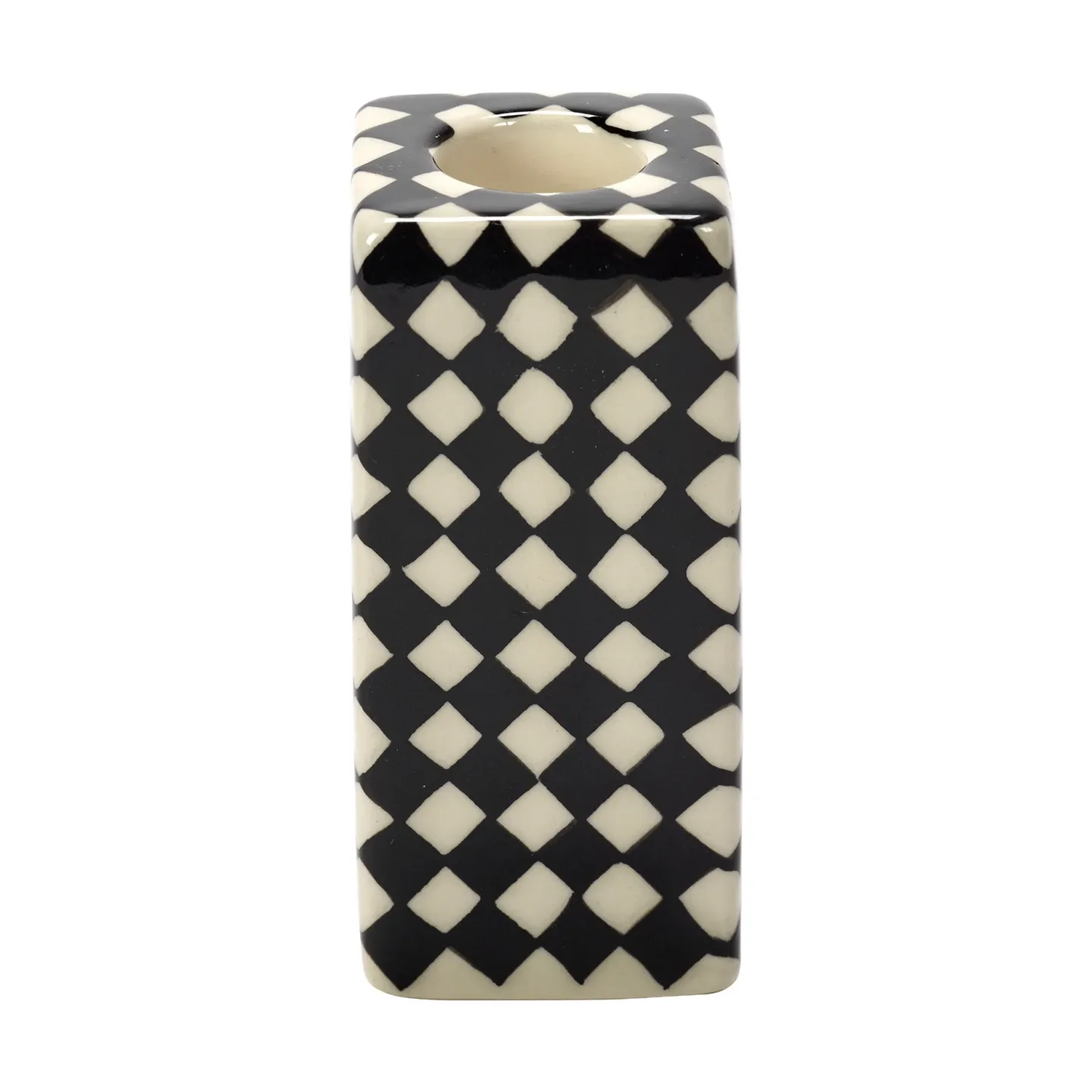 Serax Les Objets Mouleversants N°1 Kerzenständer Black-white