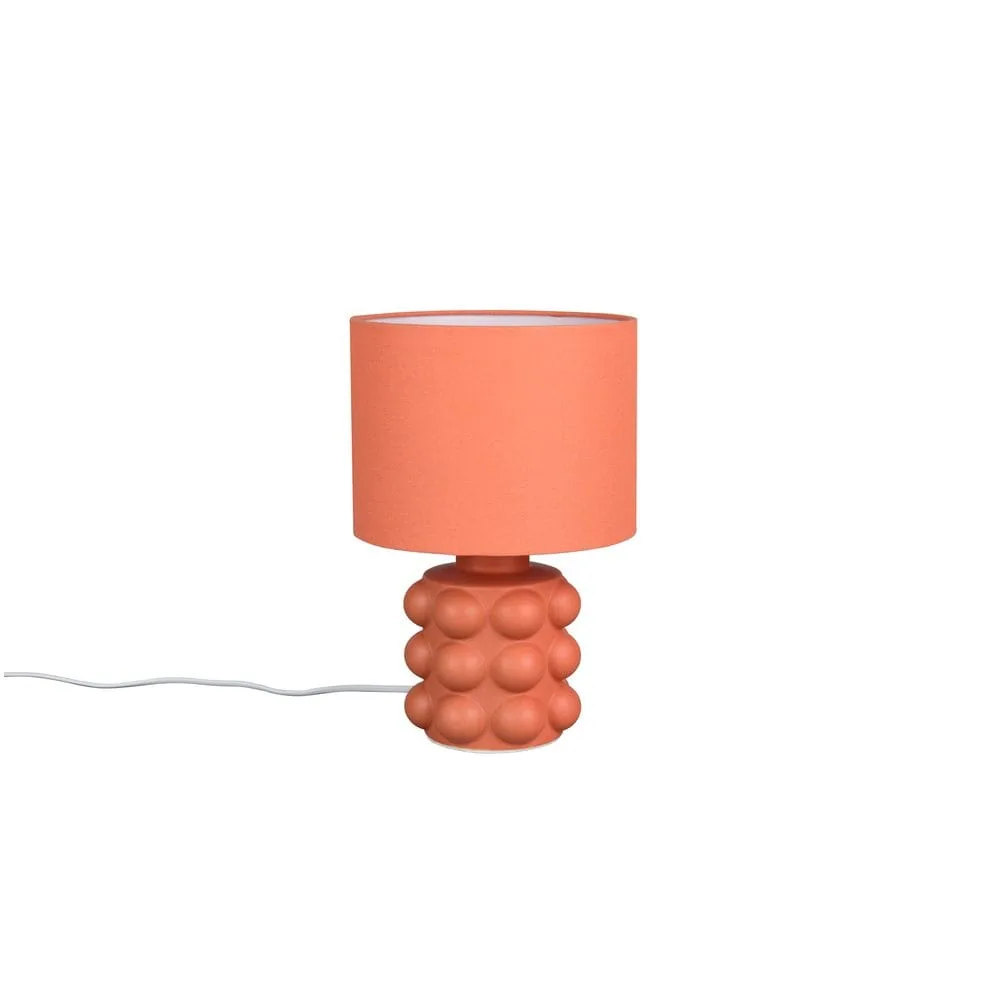 Bordslampa TRIO Kate - 30 cm, Aprikos