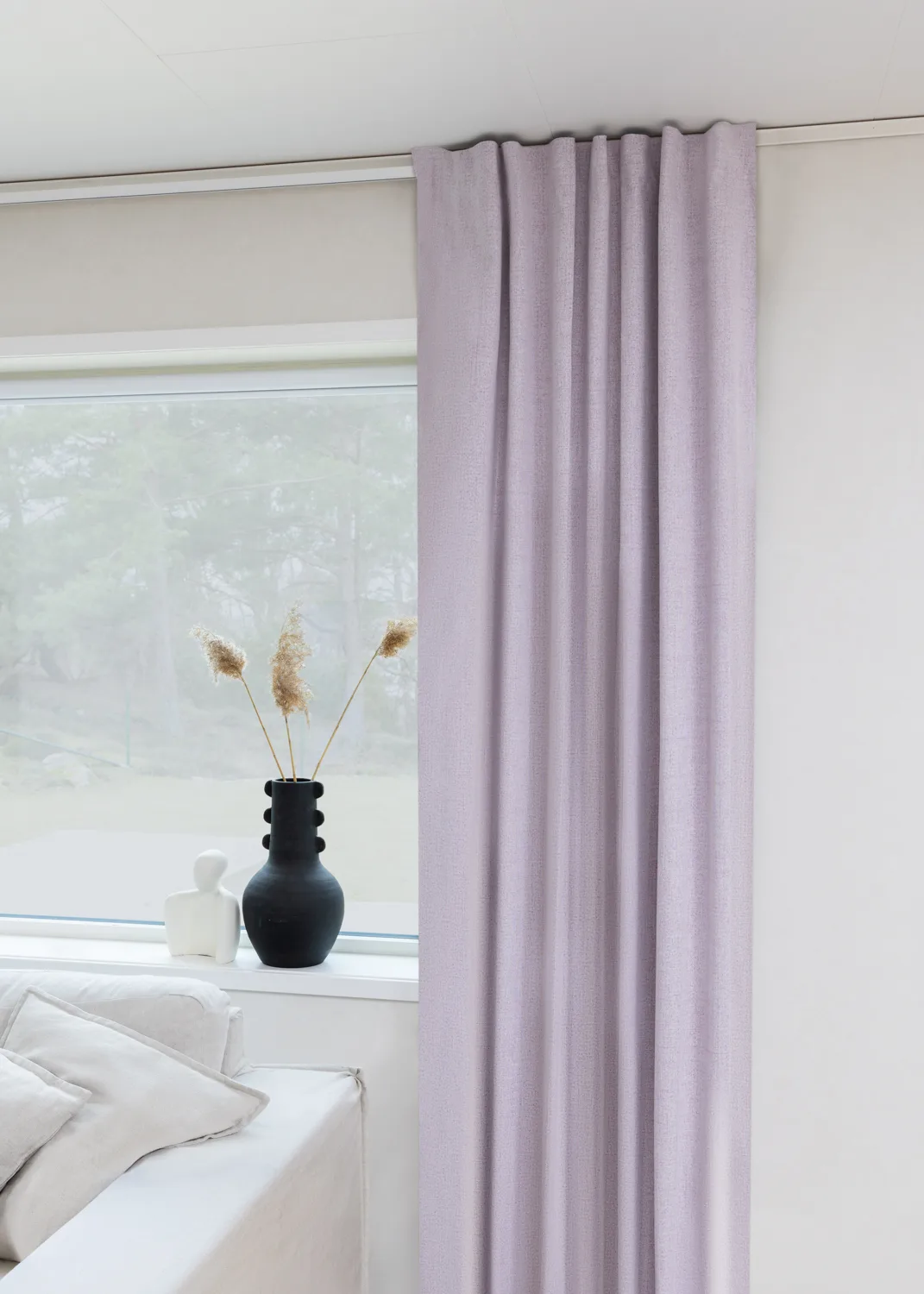 Gardiner - Mørkleggingsgardin Amaris (lilla) (Størrelse: 130 x 250 cm)