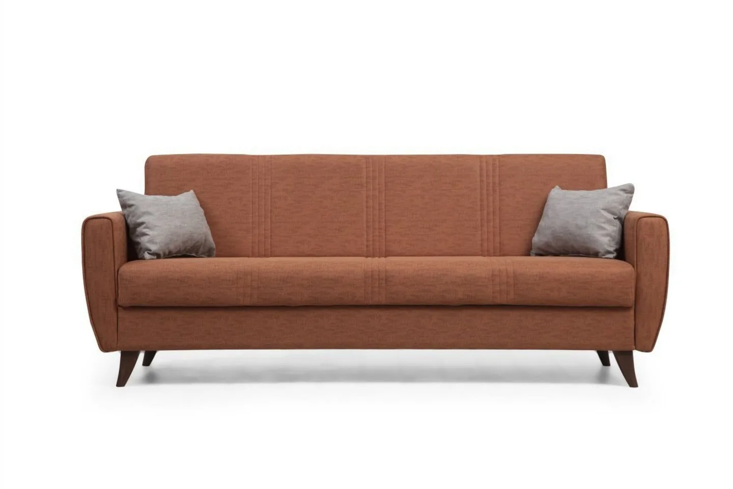 Dewan Bäddsoffa 3-sits - Röd