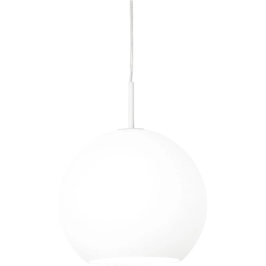 Giberti Luce Pendellampe Aurora XL Weiss Glas 30 cm 29 cm