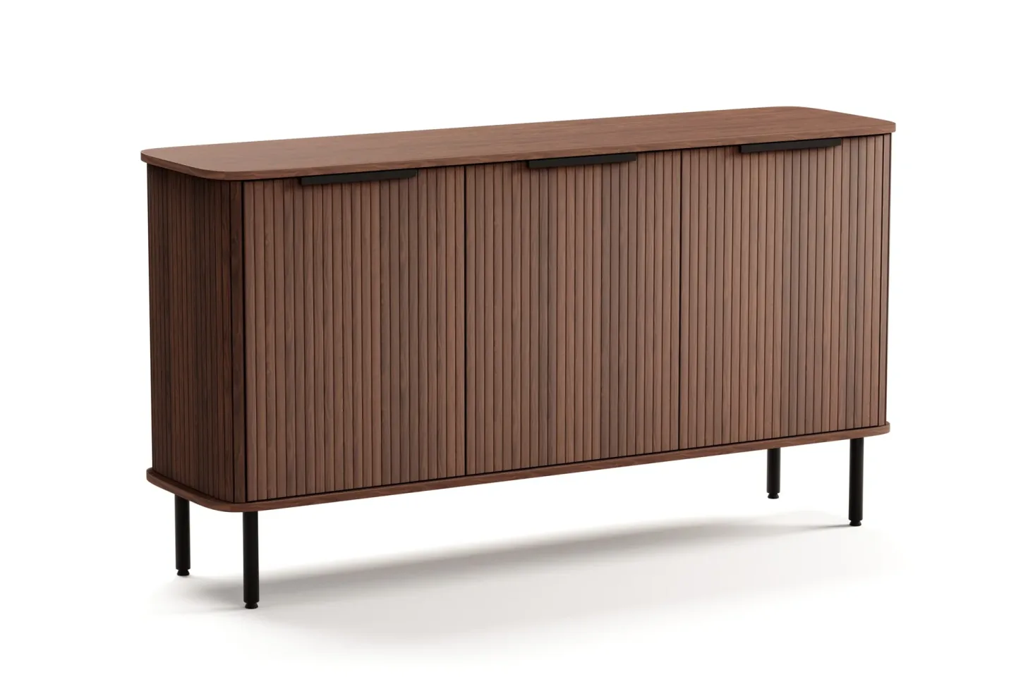 Kopparbo Sideboard Valnöt - Mörkbrunt valnötsträ