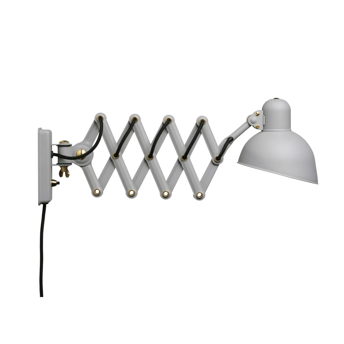 KAISER idell™ 6718-W Wand-/Saxeleuchte Matt Easy Grau - Fritz Hansen Kaiser idell 6718-W - Wohnzimmer - Design - Metall