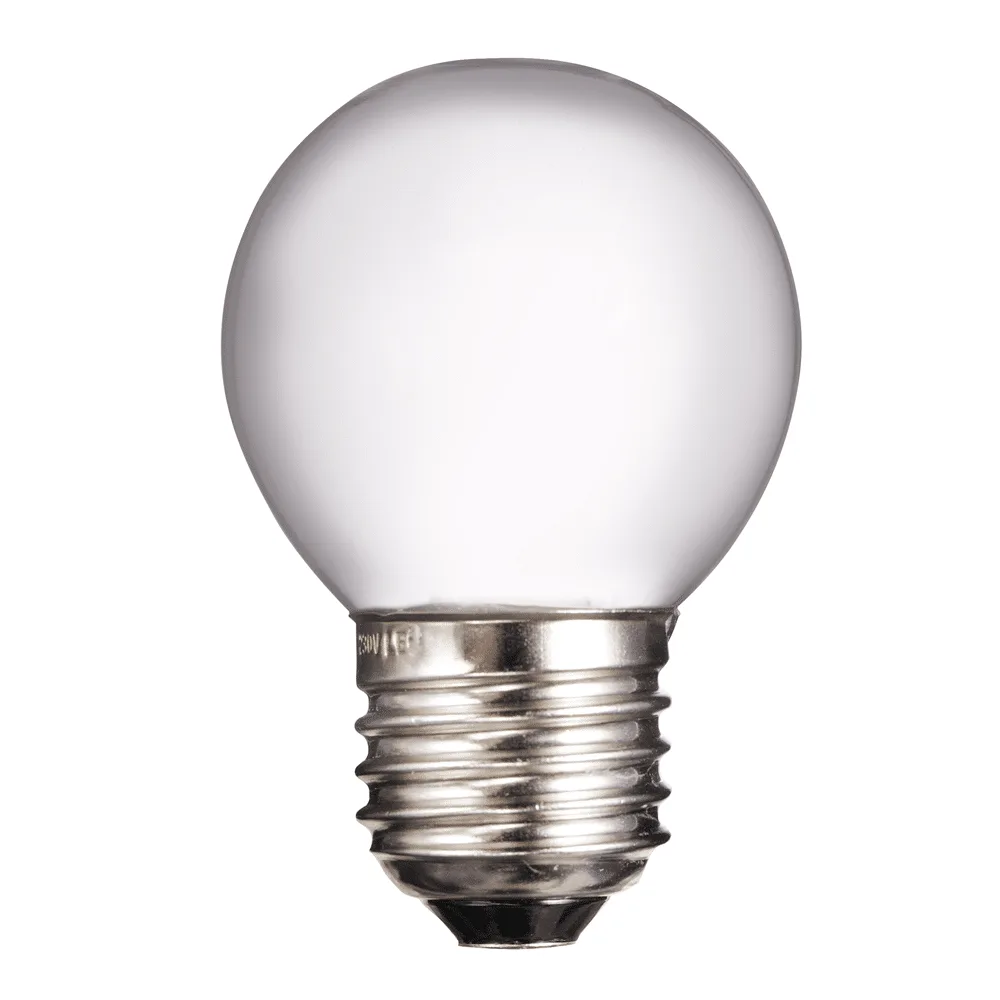 Klotlampa 25W Matt 240V E27 2-pack