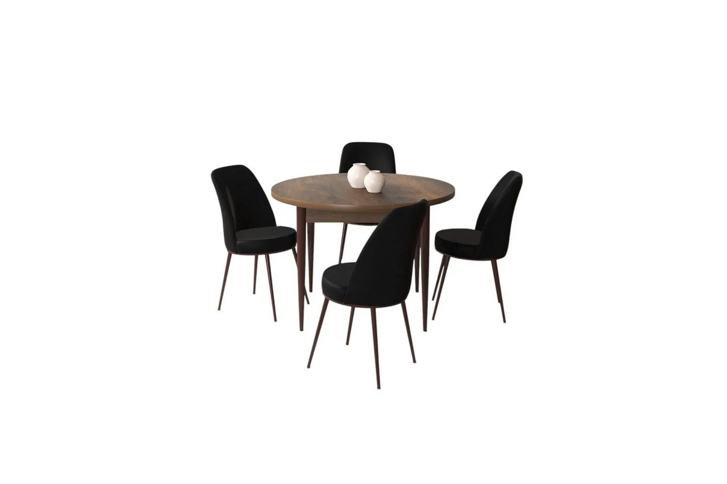 Tor Matgrupp 4-sits - Brun/Svart
