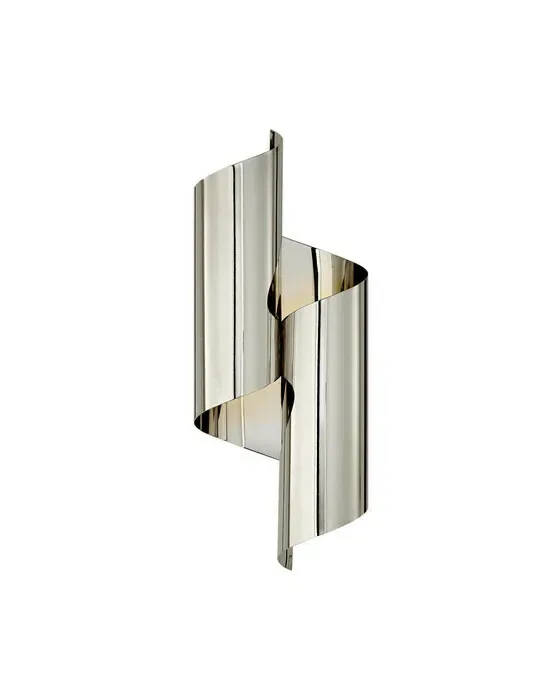 Iva Medium Wrapped Sconce Polished Nickel