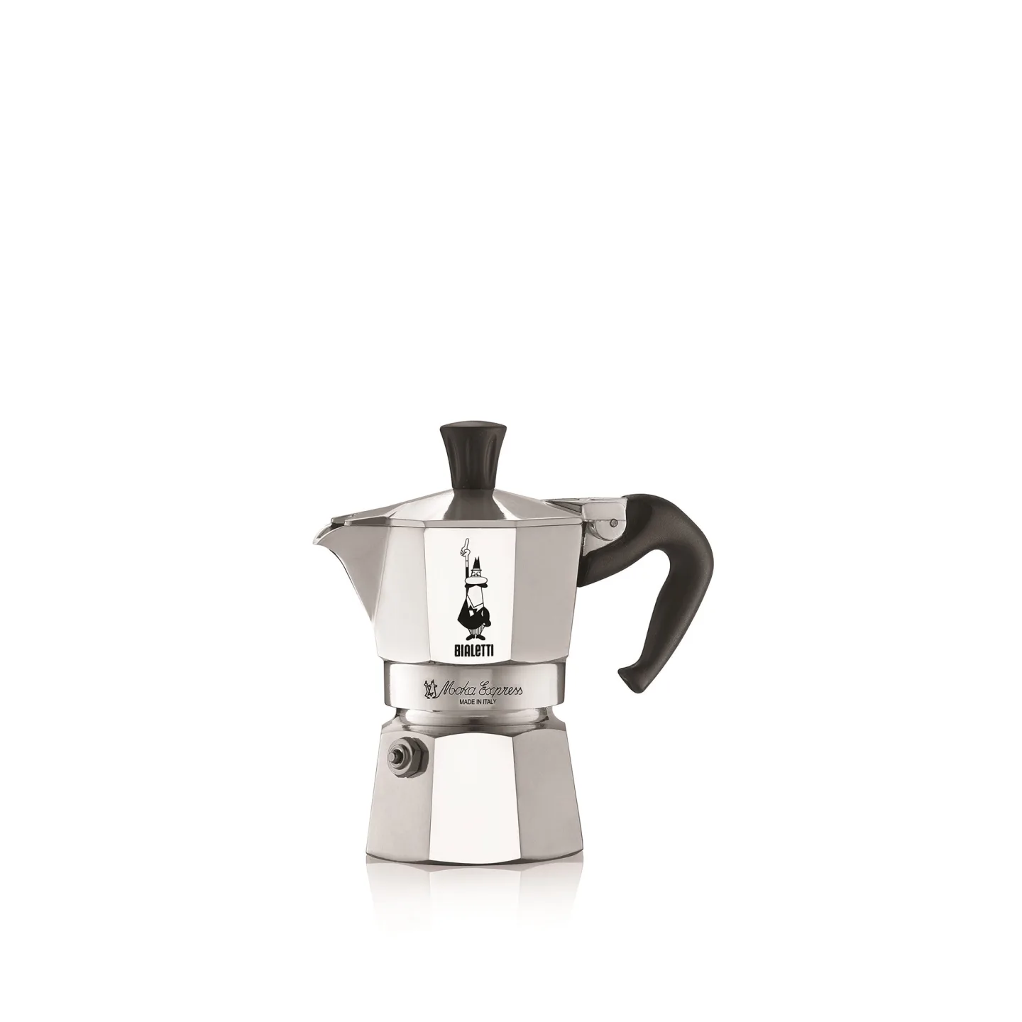 Bialetti - Kokare Moka Express Bialetti® - ca. 60ml (1 kopp) - Kaffemaskiner och kaffebryggare - Silver