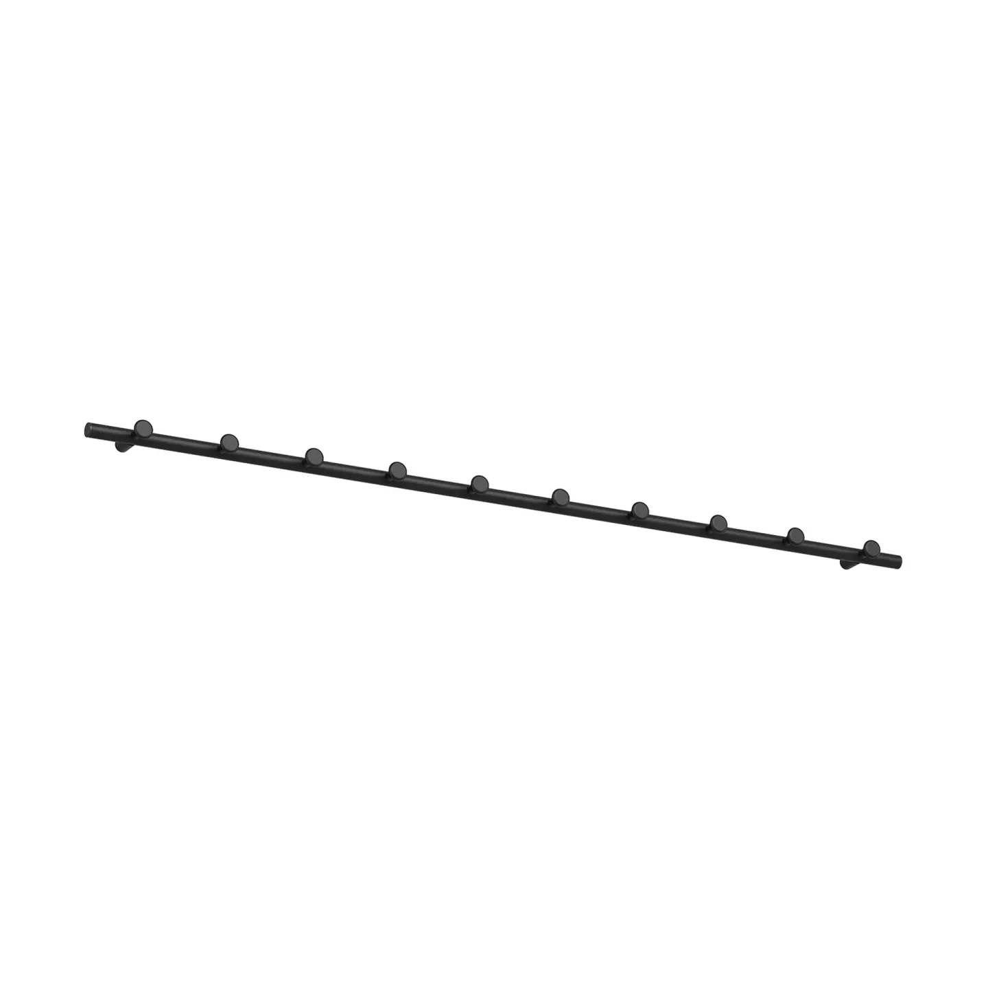Essem Design Classic Hakenleiste 100 cm Schwarz