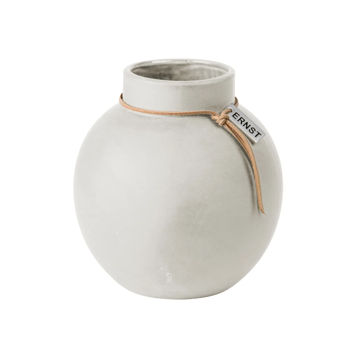 ERNST Ernst vas stengods vit 14 cm