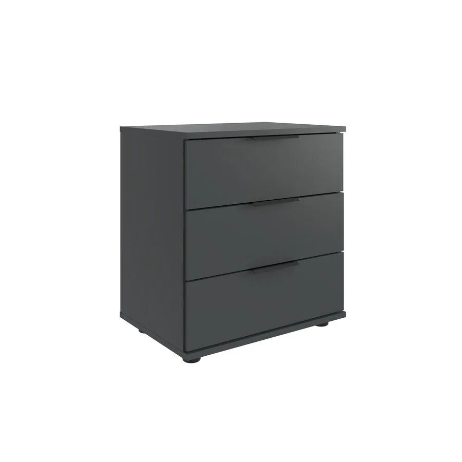 Nachttisch Metaa graphit Holzwerkstoff B 52 H 58 cm