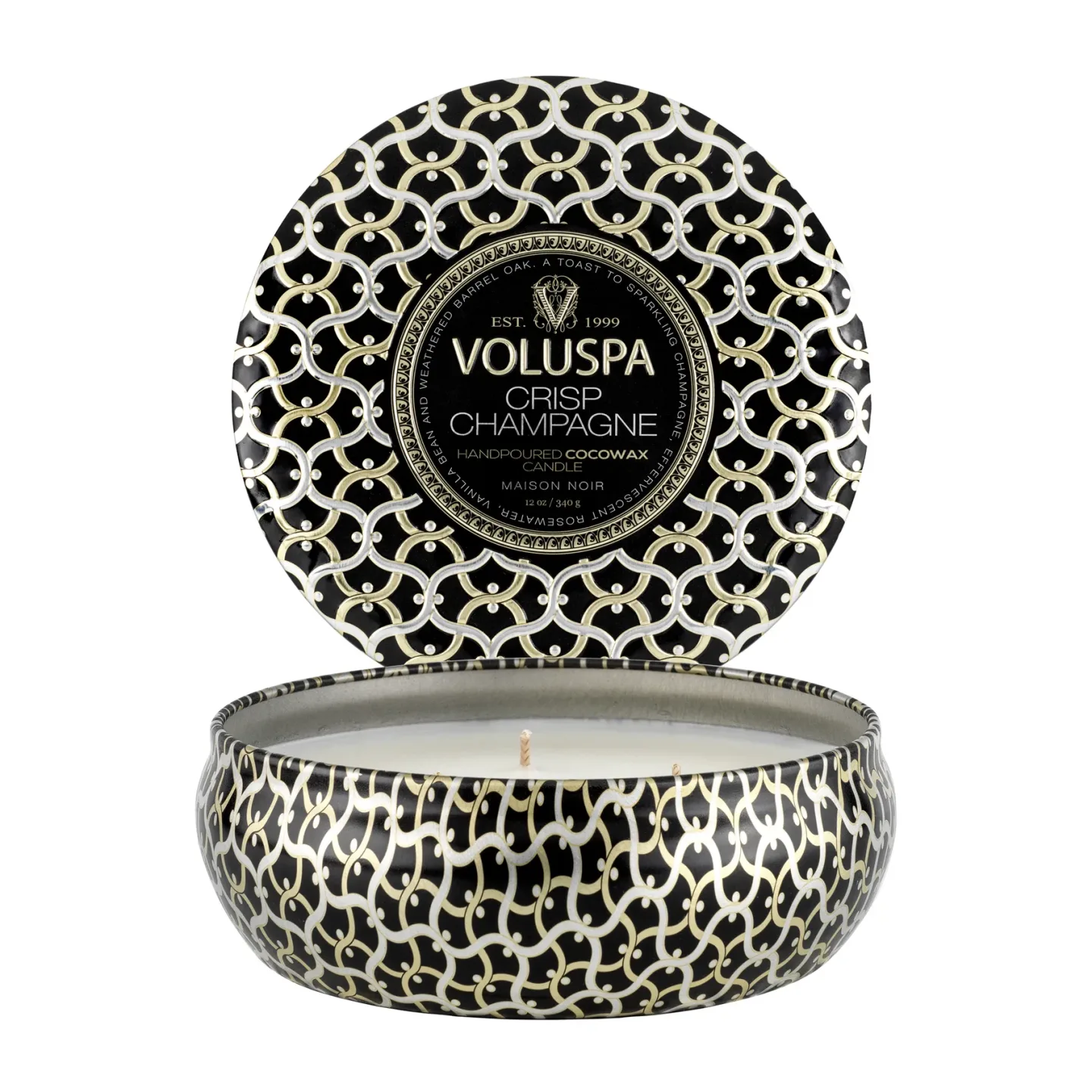 Crisp Champagne doftljus 3-wick