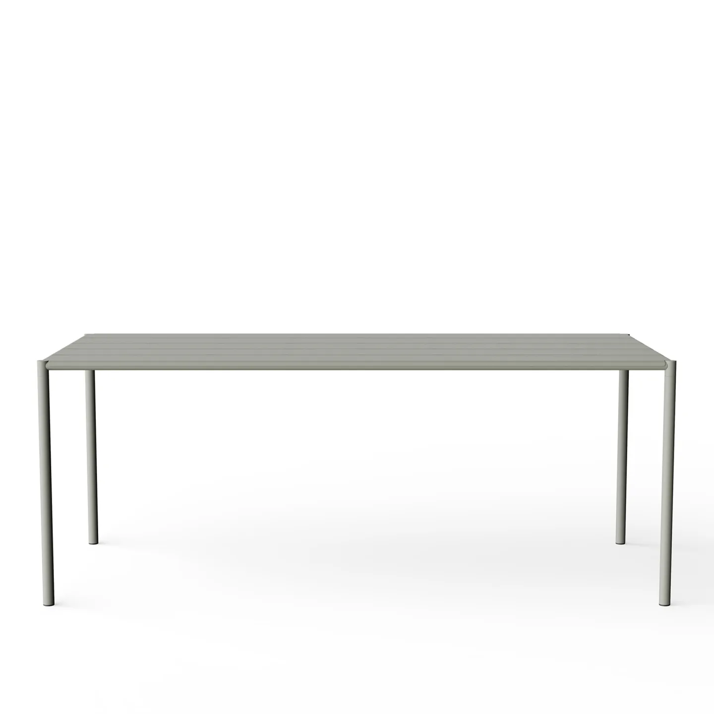 NINE - Sine - Dining Table 1890 x 945 Grey - Matbord utomhus - Note Design Studio - Grå - Metall