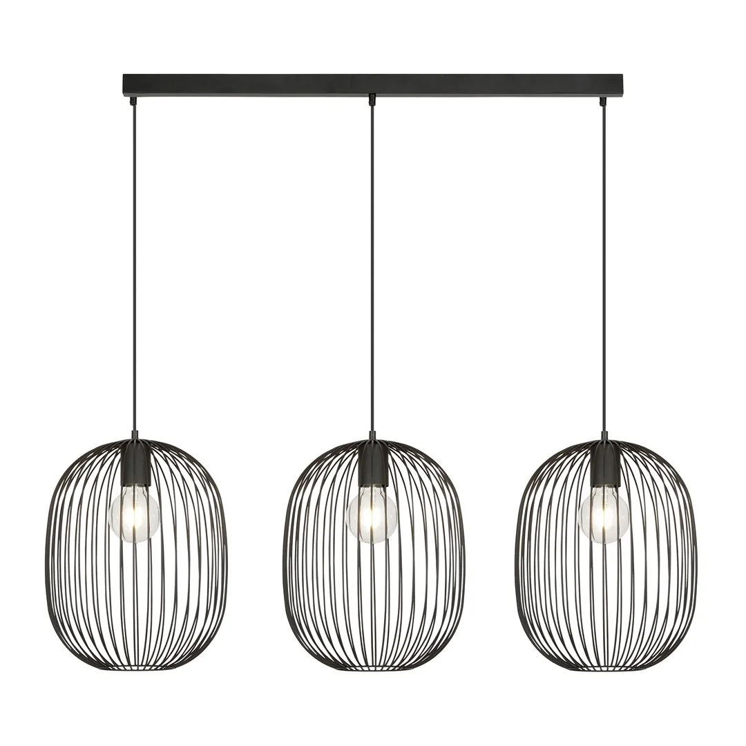 Emibig Lighting - Onyx 120cm - Taklampa - Svart