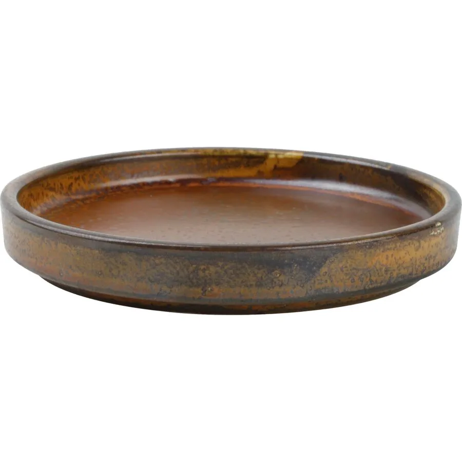 Fine2Dine Teller-Set Escura Braun Porzellan 13.5 cm