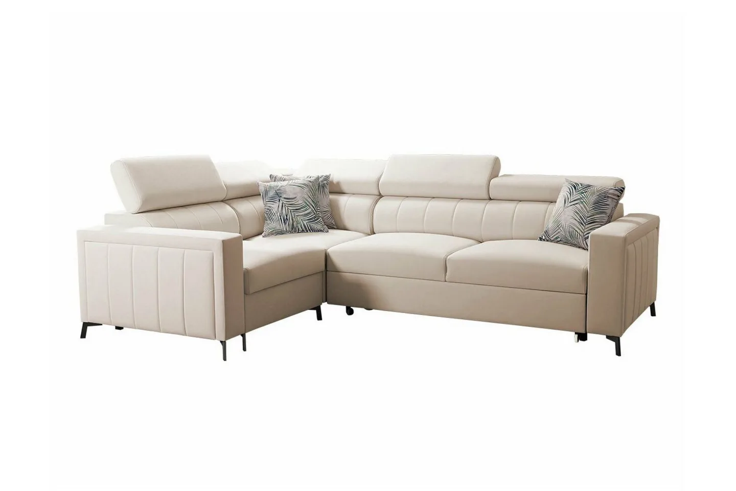 Galbally 3-sits Hörnbäddsoffa -