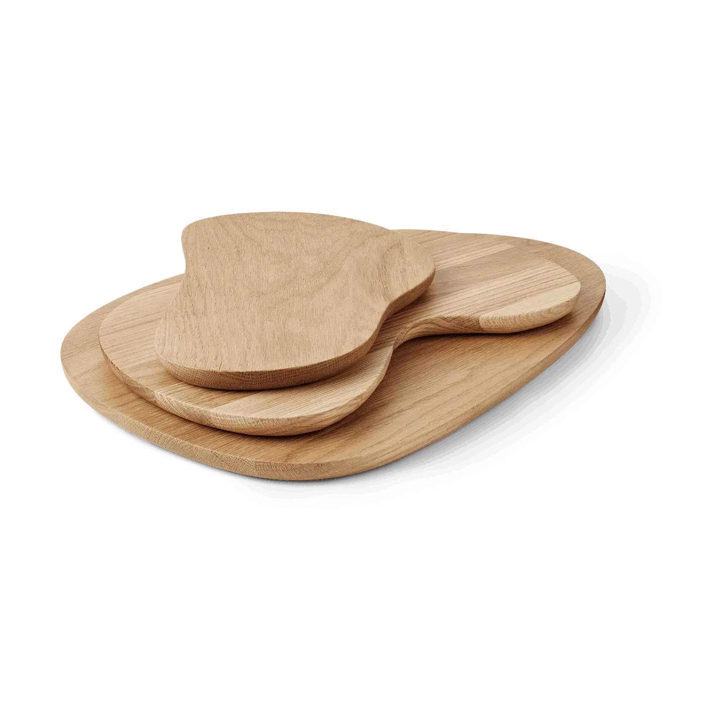 Ferm Living Cairn Schneidebrett 3 Teile Oak