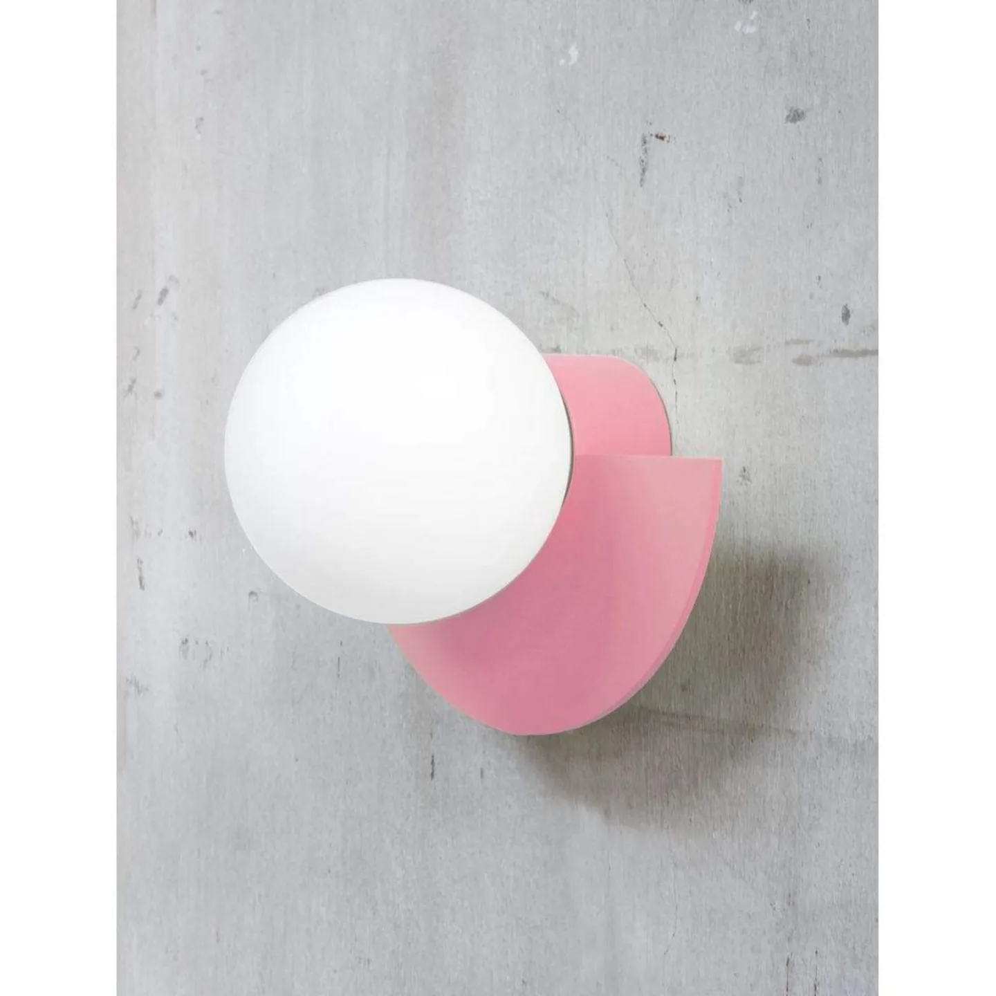 Candy Little Circle 180 S Wandlampe, pink - Swedish Ninja - Wohnzimmer - Metall