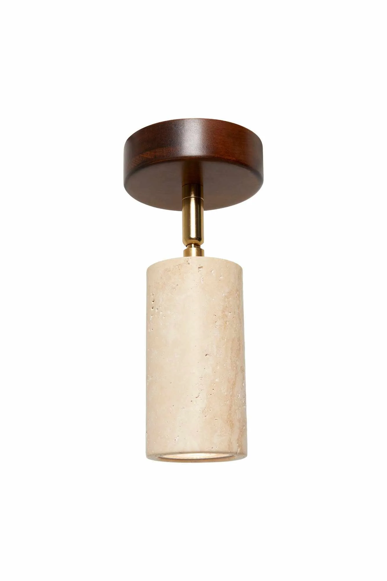 Nurtane Taklampa - Beige Och Valnöt