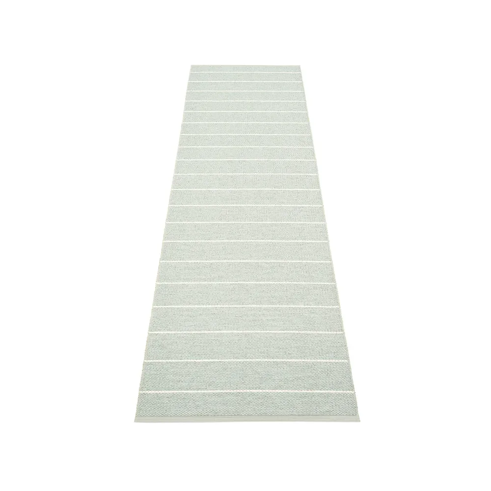 Pappelina Carl gångmatta sage/seagrass, 70x350 cm
