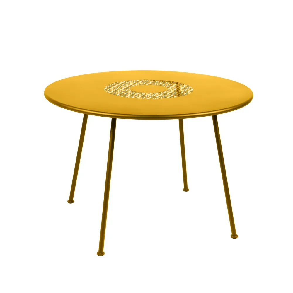 Fermob Lorette bord Honey (gul), ø110 cm