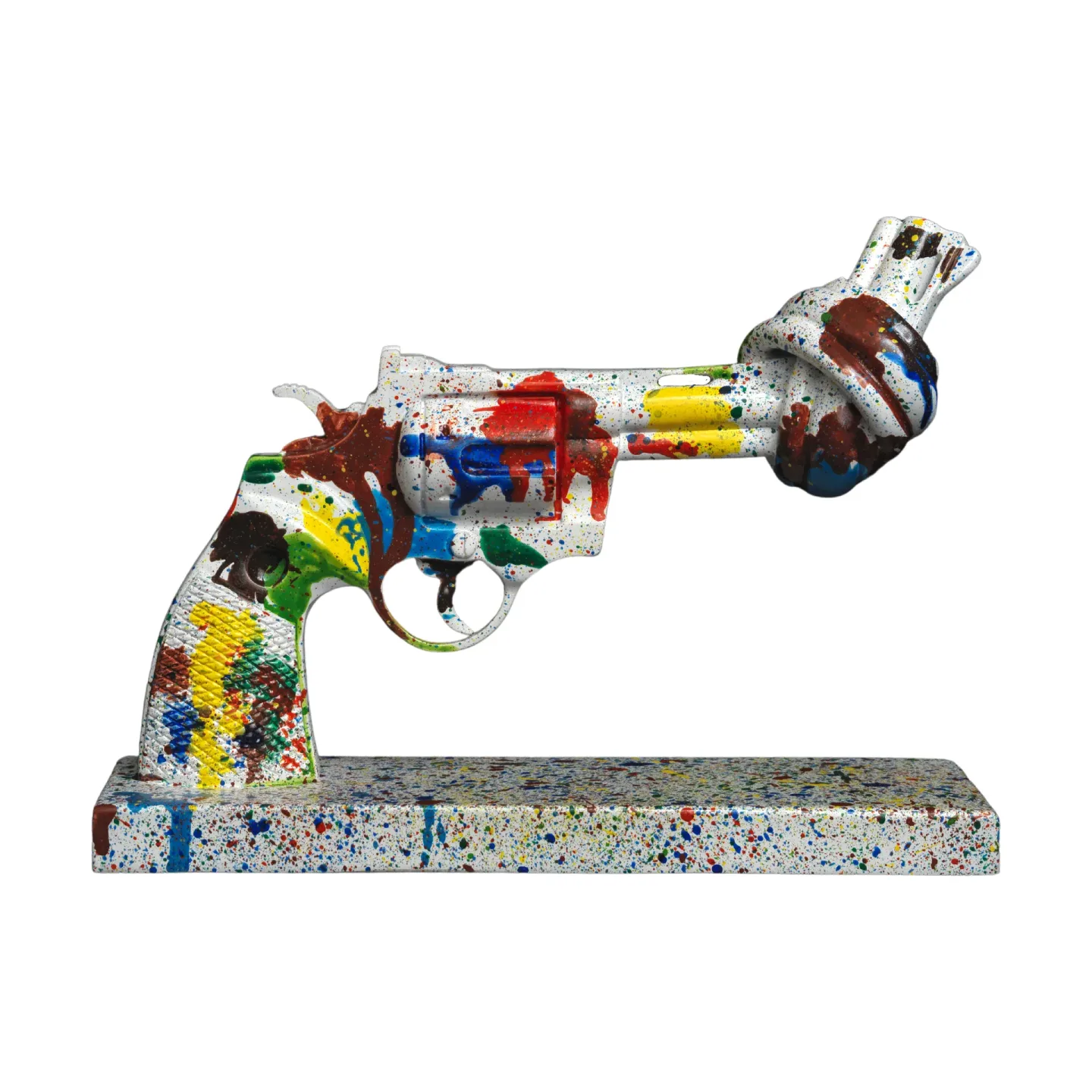 Non Violence Tennis for Peace dekoration 19 cm Multi