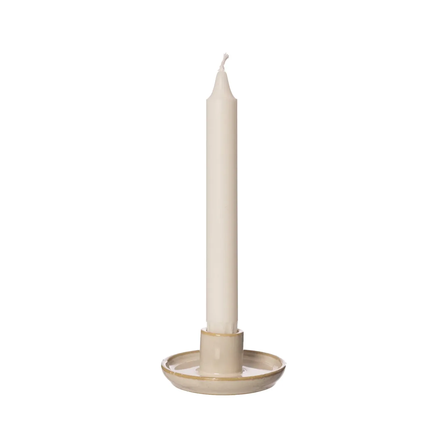 ERNST Ernst Kerzenständer 3,5 cm Beige