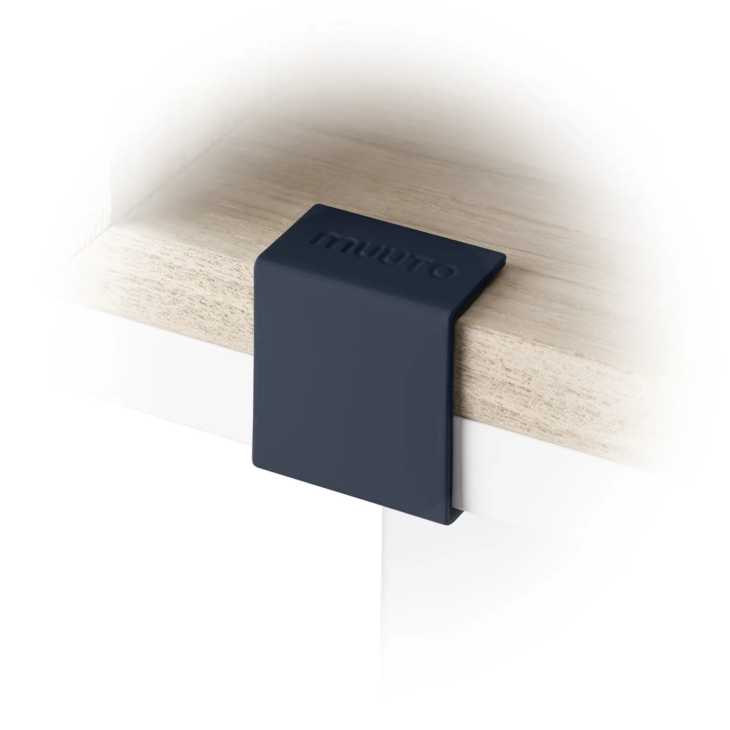 Muuto - Mini Stacked Storage Systems Clips, Midnight Blue, 5 st - Hyllor & Hyllsystem - Julien De Smedt - Blå - Metall