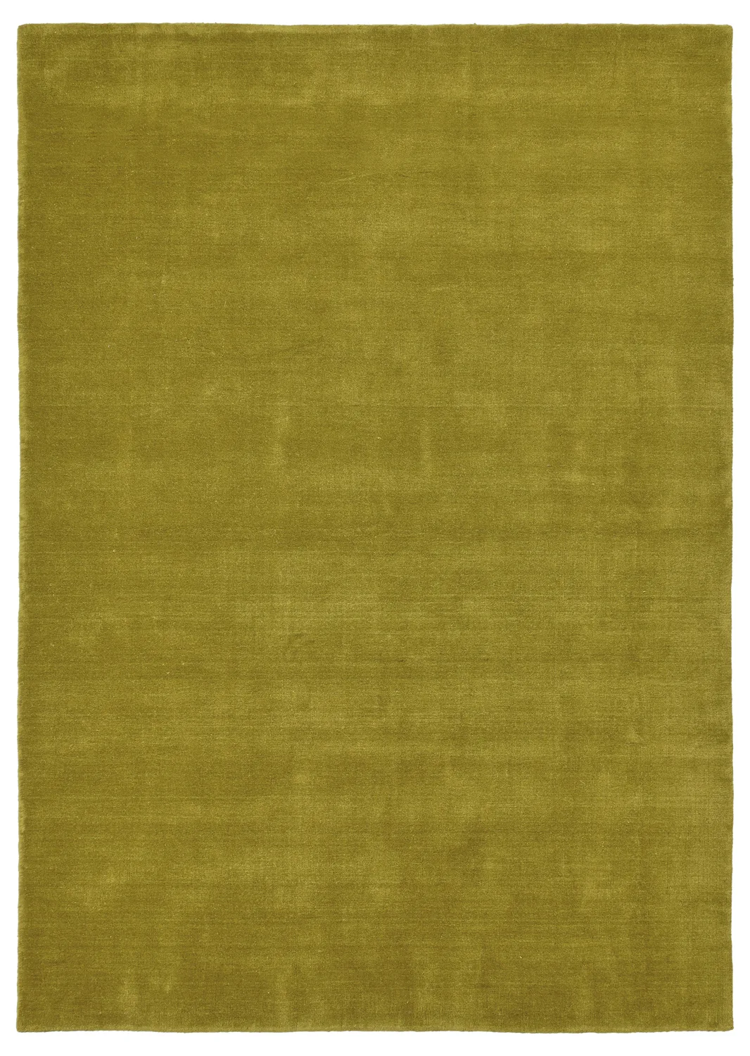 Ullteppe - Rozel Handloom Wool Premium (mosegrønn) (Størrelse: 240 x 340 cm)