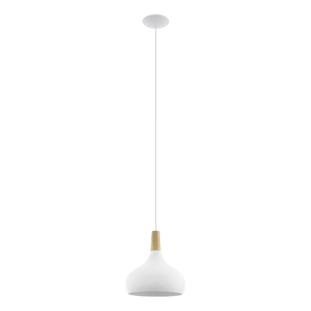 Taklampa Sabinar - Vit/Brun, 280 mm