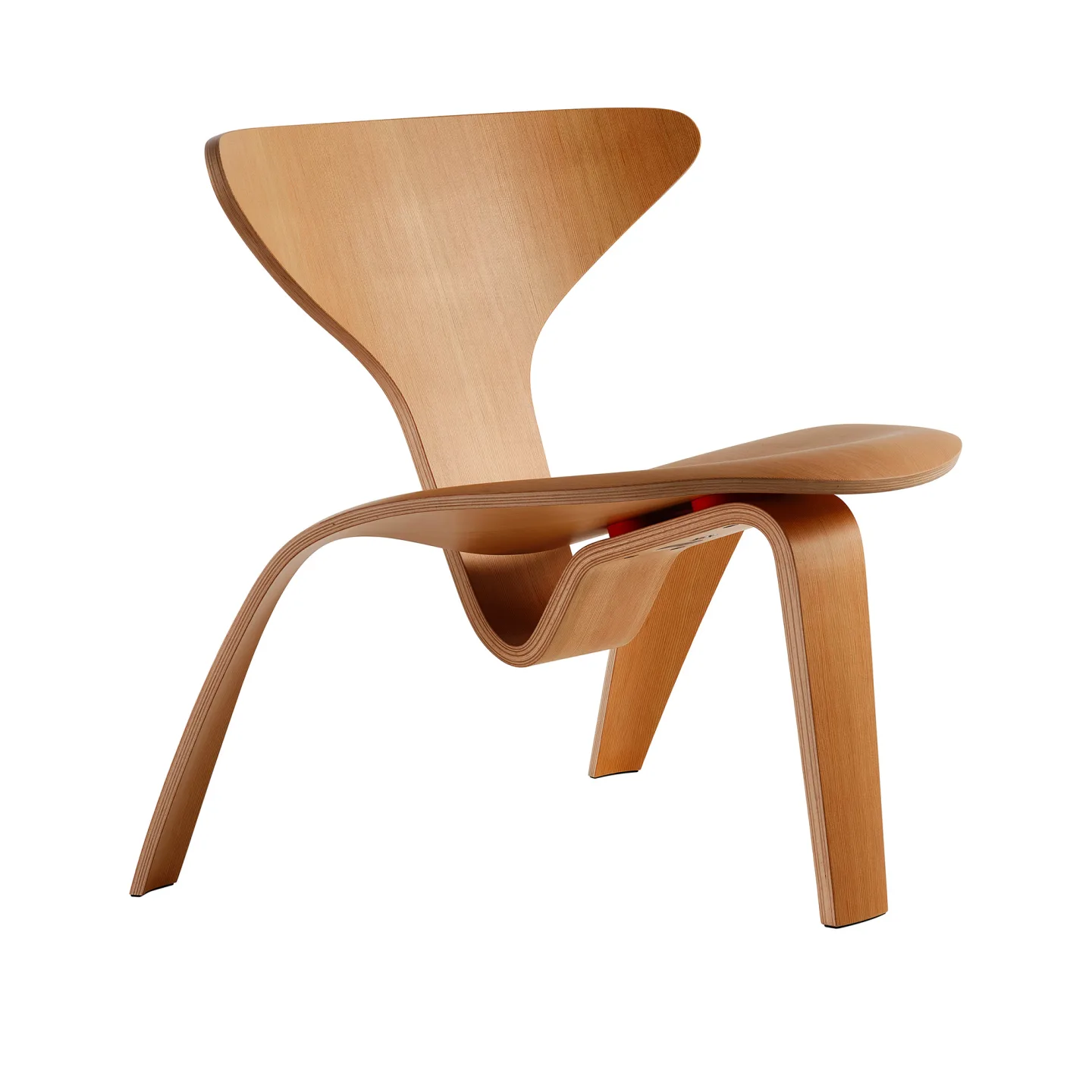 Fritz Hansen - PK0 A Oregon Pine - Fåtöljer - Poul Kjærholm - Metall/Trä