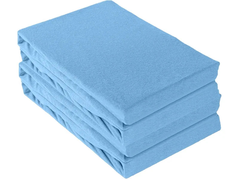 Fixleintuch DH DUOPACK 2*180x200cm blau