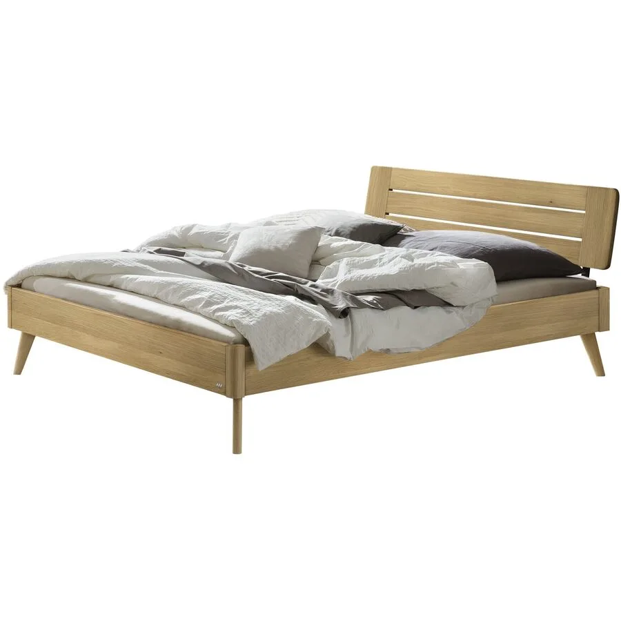 Hasena Bett Castello Natur Eiche Massivholz 140 x 210 cm