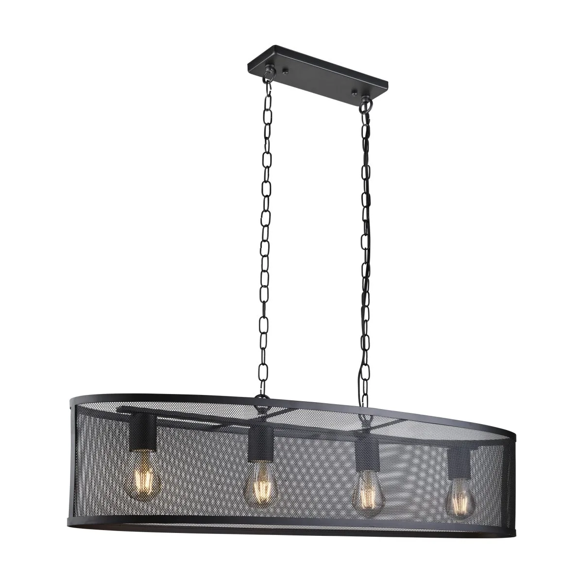 Searchlight - Fishnet 90cm - Taklampa - Svart