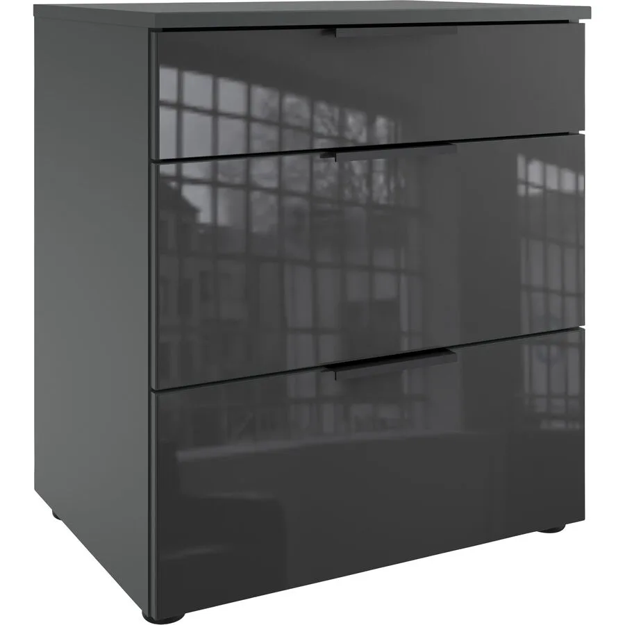 Kommode Sanko graphit Holzwerkstoff B 54 H 61 cm